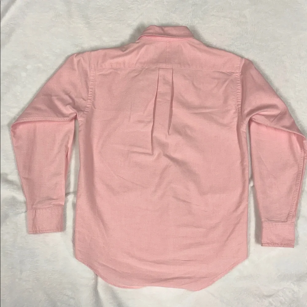 Polo Ralph Lauren Boy's Cotton Oxford Shirt Pink Size 7 Pony Preppy Classic - Picture 6 of 9